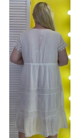 Платье 590 Кружево белое 